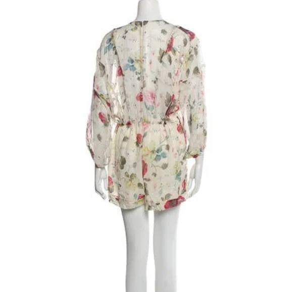 Zimmerman Floral Print Romper - Picture 2 of 5